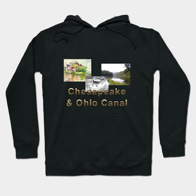 Chesapeake and Ohio Canal NP Hoodie by teepossible